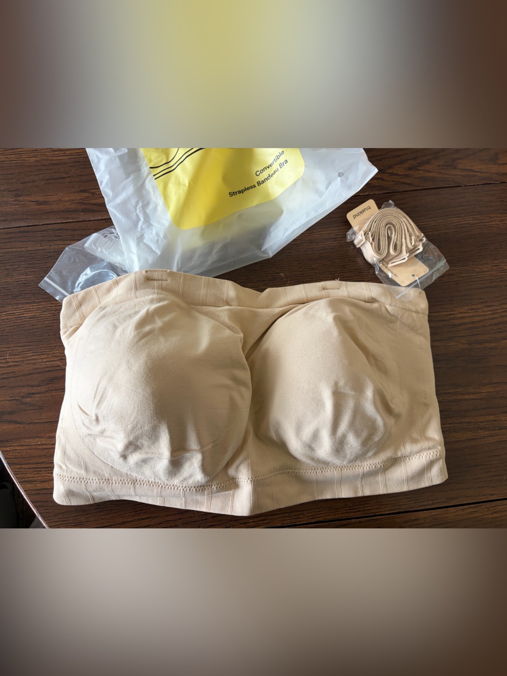 Seamless Strapless Bandeau - Nude